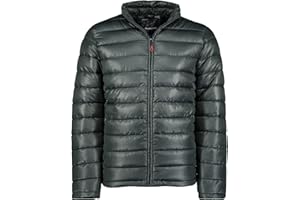 Geographical Norway Calender Basic Men - Piumino trapuntato caldo da uomo - Giacca invernale foderata da uomo - Giacca a vento a manica lunga