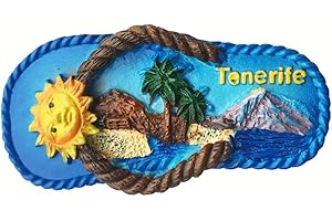 MUYU MAGNET 3D Teneryfa Hiszpania magnes na lodówkę podróż pamiątka prezent dom kuchnia lodówka dekoracja magnetyczna naklejka kolekcja rzemieślnicza