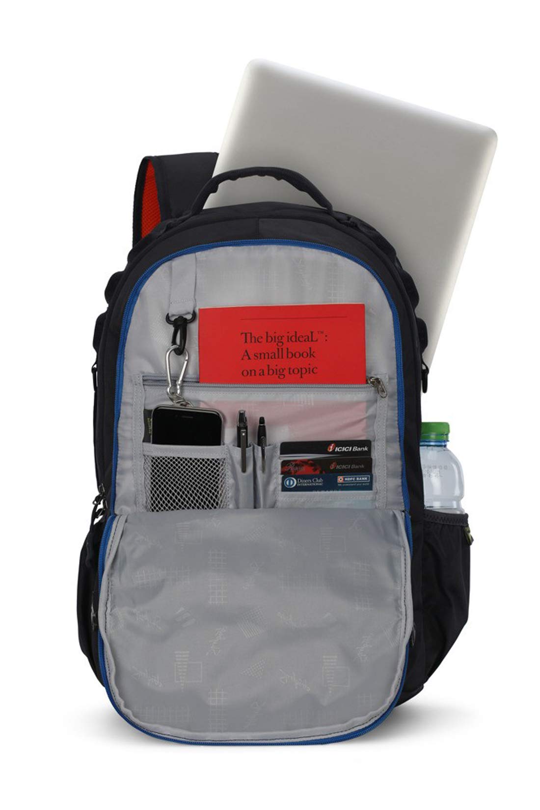 Black Laptop Backpack (HERIOS Plus 