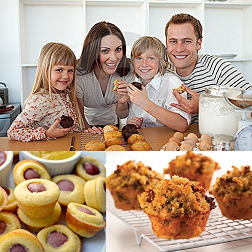 ztsy 24�Mulden Mini Muffin Cup Silikon Cookies Cupcake Bakeware Pfanne Seife … - 6