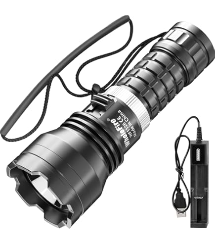 COFFRET LAMPE TORCHE DE PLONGEE MARIN ETANCHE A 100M 4000 LUMENS LED XL