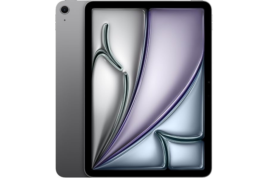 Apple iPad Air (M3, 11-Zoll, 2025), 128GB, Wi-Fi, Space Grau (Generalüberholt)