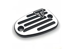 2BIRD Motorrad Zubehör für Triumph Bonneville Bobber Black T120 Motorrad Aluminium Frontbremszylinderkappe Flüssigkeitsreservoir Abdeckung (Color : C)