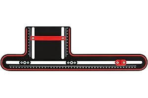 Trend Przyrząd do wiercenia okuć szafkowych, pomaga w szybkim i dokładnym montażu uchwytów i gałek szafek, CAB/JIG/A