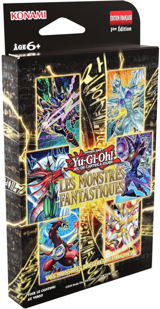 Qualité de Fabrication & Durabilité : Yu-Gi-Oh Pack 3 boosters Tuckbox Les Monstres