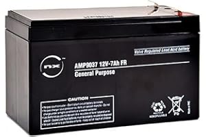 AXPOWER INSPIRATIONAL TECHNOLOGY EMPOWERING PEOPLE NX, 12V Battery, 12 Volt 7ah battery, 12V 7.0Ah Lead Acid Rechargeable Battery For General purpose, UPS, video surveillance and alarm systems NP7-12 12V 7AH, 12V 7.2Ah 12V 7Ah 12v 7amp/hr SLA Battery
