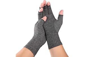 VITTO Guanti Anti-Artrite (Coppia) - Forniscono Calore e Compressione per Aiutare ad Aumentare la Circolazione, Riducendo il Dolore e Favorendo la Guarigione