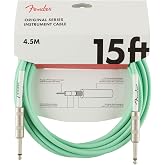 Fender Original Series Instrument Cables 4.5 Metre - Surf Green Enstr&uuml;man Kablosu
