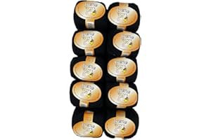 TRICOT CAFE' Tricot Cafè - Irene - gomitolo filato misto Lana Merinos irrestringibile morbido adatto a tutte le età per Ferri/uncinetto: 3.00/4.00 Made in Italy Nero 200