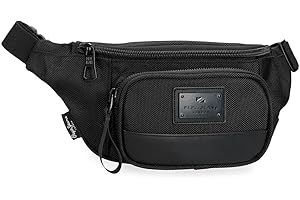 Pepe Jeans Blackmore, bandolera, riñonera, carterón, fabricada en poliéster y detalles en piel sintética, Tejido acabado repelente al agua. De Joumma Bags