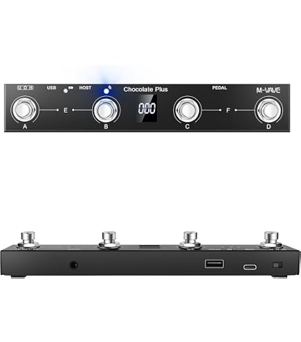 MIDI Expression Pedal EX3. Programmable and configurable. An
