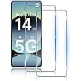 TUTUO [2 Pack Screen Protector Compatible with Xiaomi Redmi Note 14 5G/4G Screen Protector Tempered Glass, No Bubbles, Anti-Scratch, Anti-fingerprint,9H Hardness HD Premium Screen Glass Film
