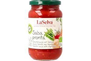 LASELVA Salsa Pronta - Tomatensauce mit frischem Gemüse 6 x 340 gr