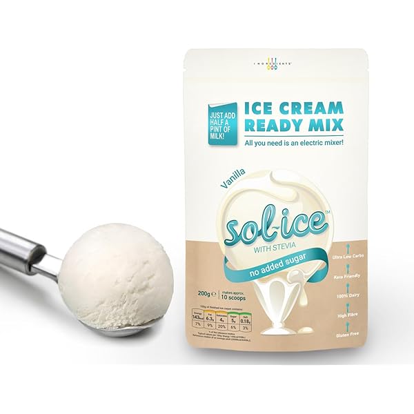 ONERO No Added Sugar | Soft Ice Cream Powder Mix 2.5kg Chocolate