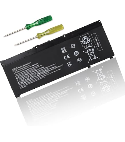 Vvsialeek SR04XL SR04 70.07Wh Batteria Compatibile per HP 917678-1B1 917678-2B1 917724-855 HSTNN-DB7W HSTNN-IB7Z TPN-Q193 Omen 15-ce000 Pavilion Power 15-cb0000 15-cb5 00