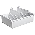 HAN 955-0-11, Card index tray A5 landscape. Innovative, attractive design holds 1,300 cards, supplied with 2 support plates with clear file clips, light-grey