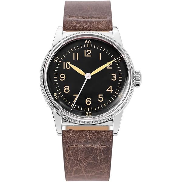 Montre Militaire Suisse Praesidus A-5 UDT - Boîtier Acier Noir 38mm, étanche 200m, Bracelet Vert