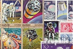 PROPHILA COLLECTION Motives 50 divers l'espace et missiles Timbres dans Complet Dépenses (Timbres pour Les collectionneurs) L´Espace