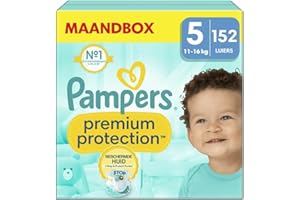 ‎PAMPERS Pampers Premium Protection Pieluszki, Rozmiar 5 (11-16 kg)