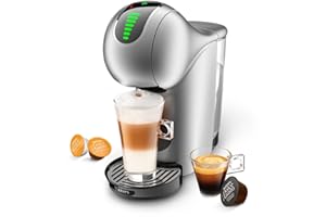 Nescafé Dolce Gusto Krups Genio S Touch KP440E10 Machine à expresso et autres boissons en capsule, automatique, 8L,argent
