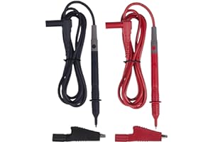 Power Probe PPTK0001 - Juego de Puntas de Prueba y Cocodrilo para multímetro DMM CAT.IV y 10A de 1.5 metros de longitud