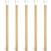 5'li Tırtıklı Ahşap Kuş T&uuml;neği 25 cm