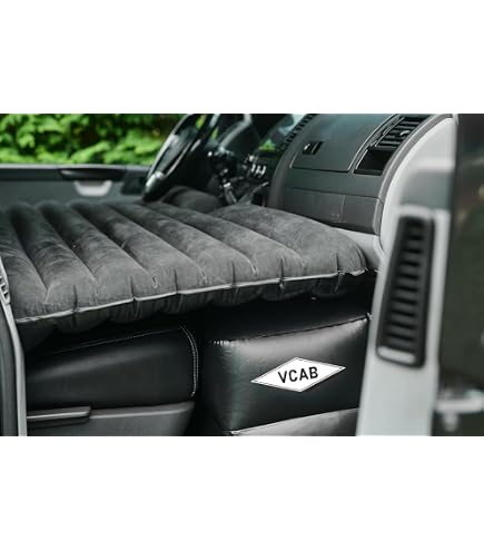 Lit Gonflable Cabine Peugeot Boxer 2006-2024 Conduite à Gauche - Matelas Van Aménagé