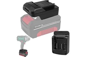 THAGBRCO Adaptador Convertidor para Batería for Einhell 18V Li-Ion a Batería Parkside 20V XTeam Li-Ion para Herramienta Eléctrica (Sin Batería)