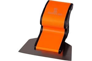 Plastering Spatula Skimming Tool – Skimflex Qik Change 4” 100mm Replaceable Blade – Stainless Steel Mini Spatula for Tight Areas, Drywall, Edges, Detail Work – Lightweight & Durable