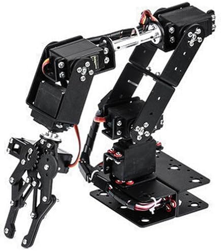 Velleman Bras De Robot 5 Articulations – Kit De Construction 270° – Pour Ado (14 Ans+) Et Passionnés De Robotique