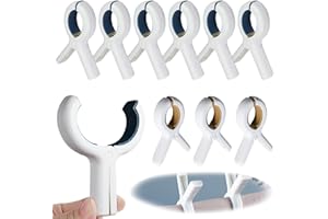 Lithyc 9 Pezzi Mollette Grandi - Mollettoni Per Teli Mare - Mollettoni Per Telo - Adatto Per Stendibiancheria, Appendiabiti,Ecc,Per Evitare Che Gli Asciugamani Vengano Volati Via Dal Vento