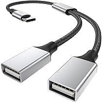 Cavo Splitter USB C 2 In 1 MOGOOD 60W - Ricarica Veloce E Trasferimento Dati Per IPhone, Macbook, Tablet - Foto 3
