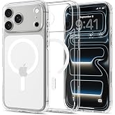 Spigen iPhone 17 Pro Max ile Uyumlu MagSafe Kılıf Ultra Hybrid Mag Fit Sararmaya Dayanıklı Beyaz Şeffaf Kapak - ACS10035 (Spi