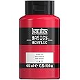 LIQUITEX Basics Acrylic Paint, Primary Red, 400 ml Bottle