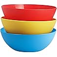 Kuber Industries Plastic Solid Mixing Bowl - 500ml, 3 Piece, Multicolor (CTKTC034731)