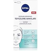 NIVEA Siyah Nokta Temizleyici Burun T-Bant, G&ouml;zenek Arındırıcı, Derinlemesine Temizlik, Limon &Ouml;z&uuml;, 4 Adet