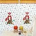 Produktbild GWELL Kinderzimmer Gardinen Vorhang Blickdicht Ösenschal Dekoschal für Wohnzimmer Schlafzimmer 1er-Pack 240x130cm(HxB) Fuchs