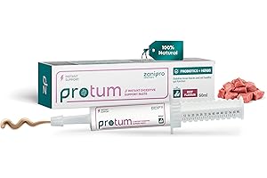 Zanipro Veterinary Probiotics Paste for Dogs & Cats, Upset Stomach Relief for Dogs, Pet Digestive Paste for Upset Stomachs, Diarrhea & Gut Imbalance, Fully 100% Natural Ingredients - Beef (60ml)