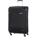 Samsonite Base Boost Spinner L Valigia Espandibile.78 cm, 105/112.5 Litri, Nero (Black)