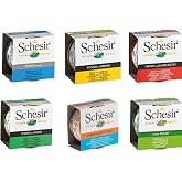 Schesir Karışık Konserve Yetişkin Kedi Maması 6 X 85 Gr