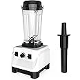 Huntertall Kitchen 1500W Blender Mixer - 10 Speed Control, 2L BPA-Free Jug Blender with 6 Stainless Steel Blades, Pulse Function for Smoothies, Shakes, Juices, Ice