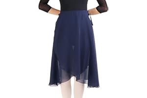 Bezioner Jupe Danse,Longue Jupe Tulle Femme Jupes Ballet avec Ceinture Ajustable pour Les Femmes Adultes