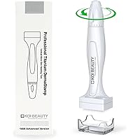 KOI BEAUTY Derma Stamp 0-3mm Einstellbar, Professioneller Microneedling mit 140 ECHTE NADELN Titan, Microneedling Pen Dermape