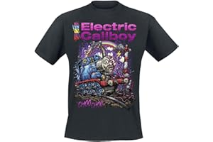 Electric Callboy Choo Choo Männer T-Shirt schwarz Band-Merch, Bands