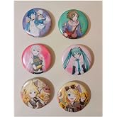 Ms Major Selection Hatsune Miku Pjsekai Project Sekai Colorful Stage Anime Buton Rozet 6 Adet 37Mm