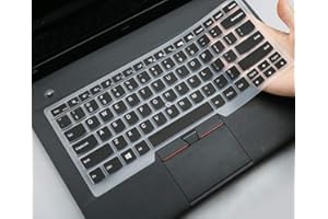 CASEDAO Osłona klawiatury do Lenovo Thinkpad X1 Carbon 5./6./7. 2019 2018/ThinkPad X1 Yoga 14 2018 2017/Thinkpad A475 L460 L470 T460 T460p T460s T470 T470p T470s T480 T480S skórka do klawiatury laptopa, czarna