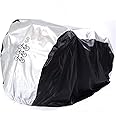 Universal Bike Covers 190T Nylon Waterproof Portable Lightweight for Outside Indoor Storage 3 Bikes FUCNEN Heavy Duty Bicycle Cover Anti Dust Rain UV Protection for Mountain Road Bike