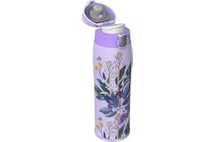 Super Sparrow Borraccia Termica, Acciaio Inox Bottiglia Termica - 350ml, 500ml, 750ml, 950ml - Senza BPA Termos, Borracce Termiche Bambini - Include 2 Coperchi con Cannuccia e Coperchio Sportivo