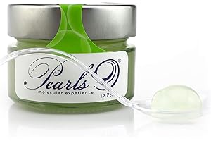 PEARLS MOLECULAR EXPERIENCE 12 Pearls Mojito - Esferificaciones Premium listas para consumir (12 unidades). La vanguardia de la Gastronomía Gourmet en su mesa, la Coctelería Molecular. Productos Gourmet 2.0.
