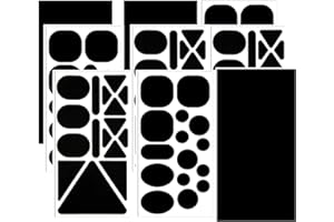 BSGZCM 9 Pcs Sheets Down Jacket Repair Patch 3 Styles Black Nylon Fabric Repair Patch Jacket Tent Outerwear Repair Tape Washable Fabric Clothing Repair Patch Tape for Puffer Jackets Coats Tents Sleeping Bags